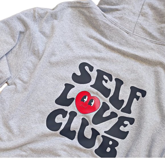 Self Love Club Smiley Heart Hoodie - Picture 6 of 7